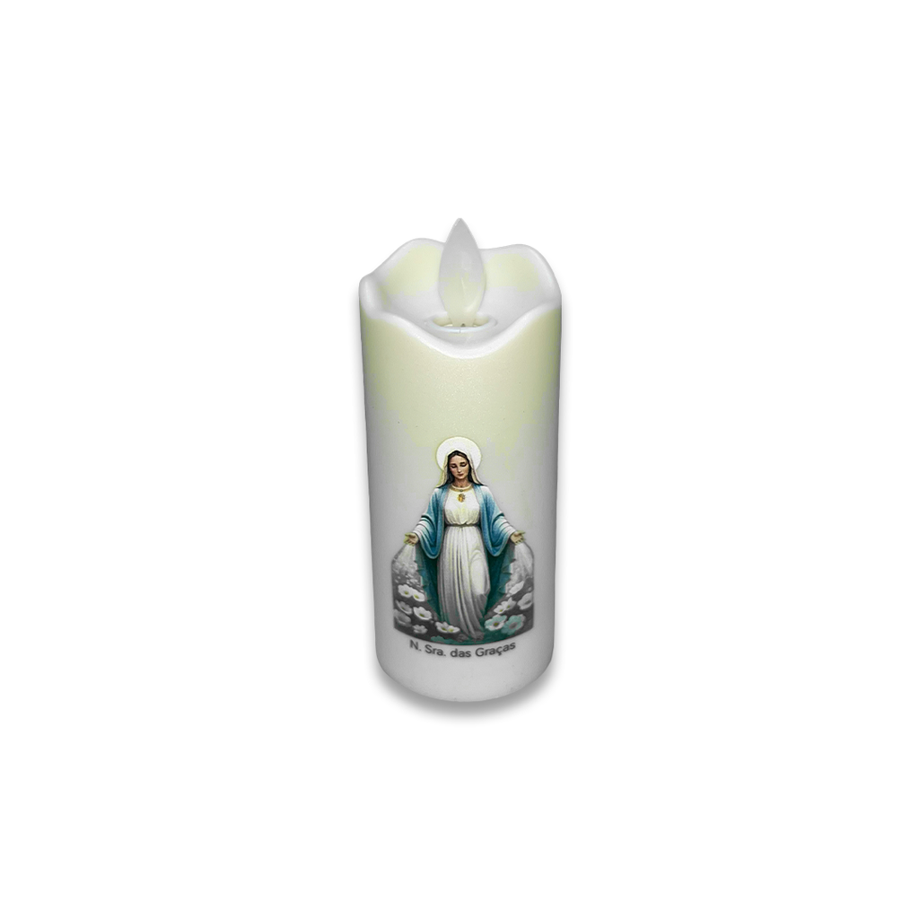 [056] Vela de LED Nossa Senhora das Gracas