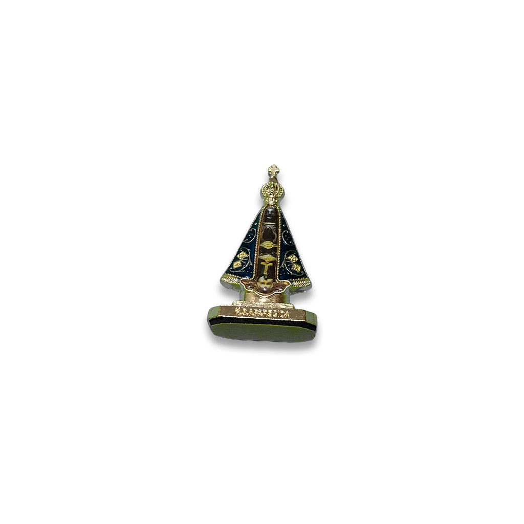 [052] Imagem Nossa Senhora Aparecida Pequena de Metal