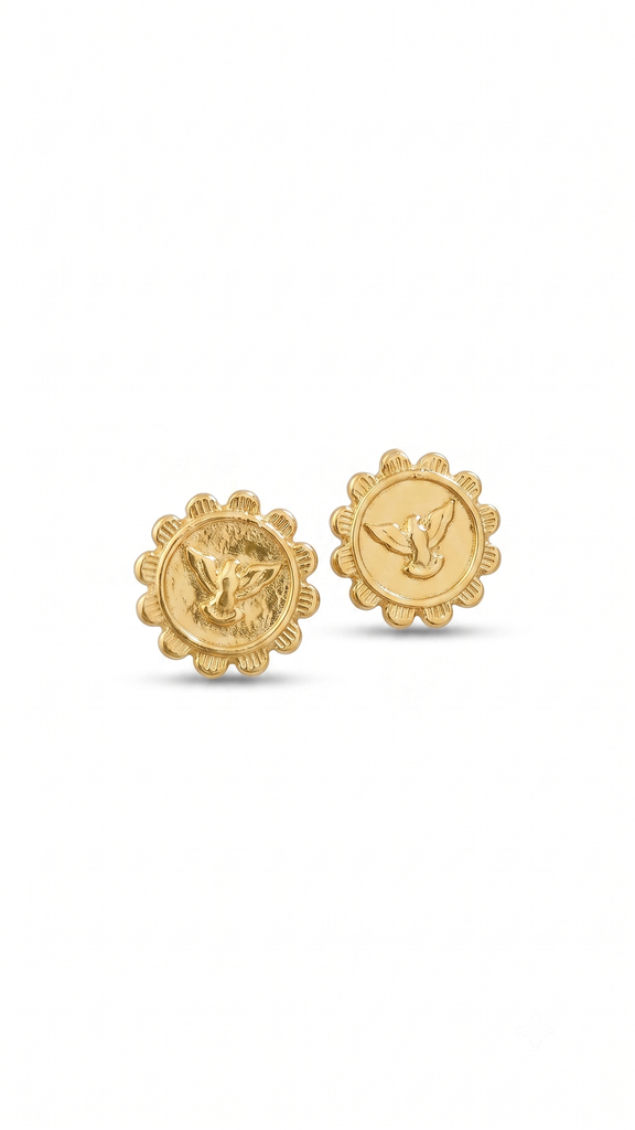 [063] Brinco Dourado Redondo Espirito Santo